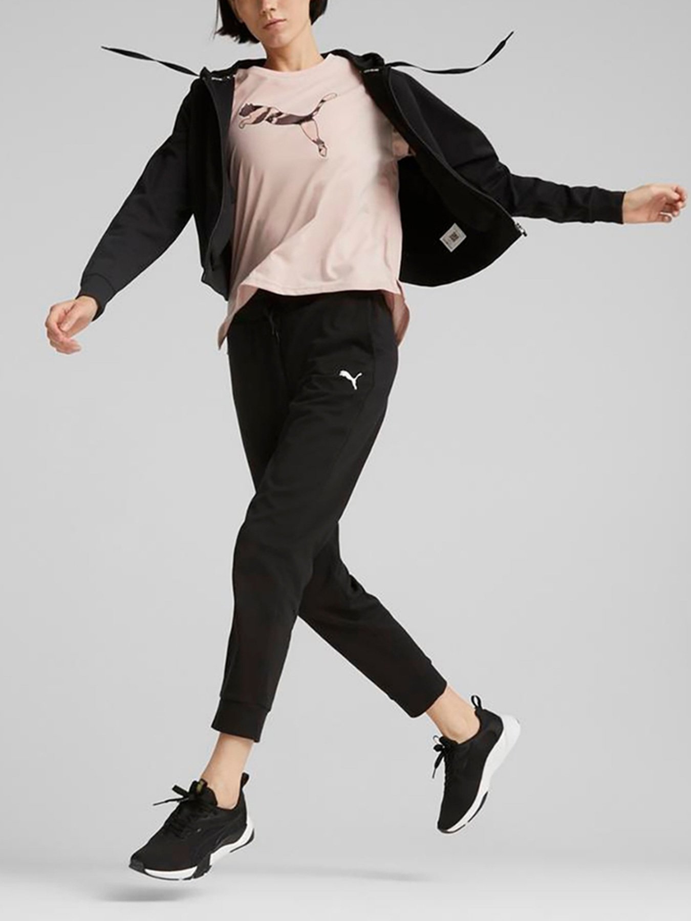 Кофта спортивная PUMA Evostripe Full-zip модель 84982501 Фото