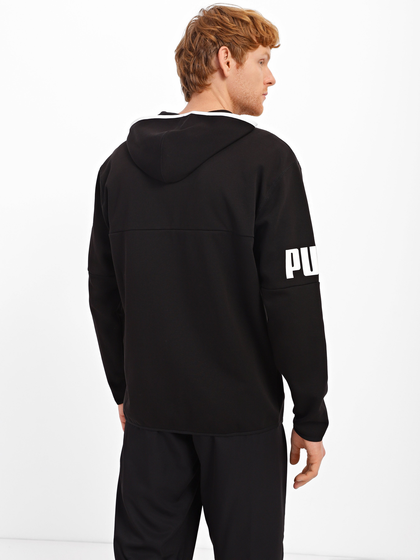 Спортивная кофта PUMA Power Cat Full-Zip модель 84992601 Фото