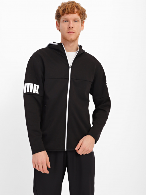 Спортивна кофта PUMA Power Cat Full-Zip модель 84992601 Фото