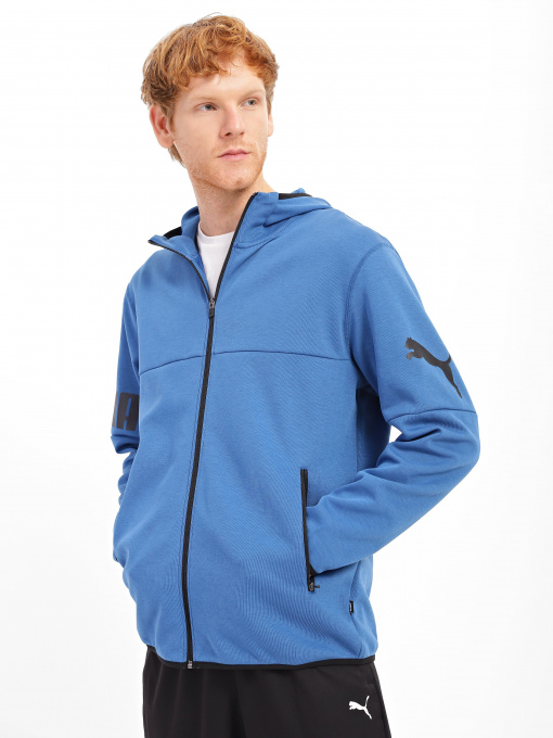 Спортивна кофта PUMA Power Cat Full-Zip модель 84992617 Фото