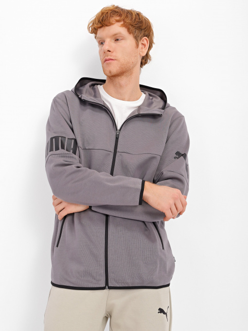 Кофта спортивная PUMA Power Cat Full-Zip модель 84992644 Фото