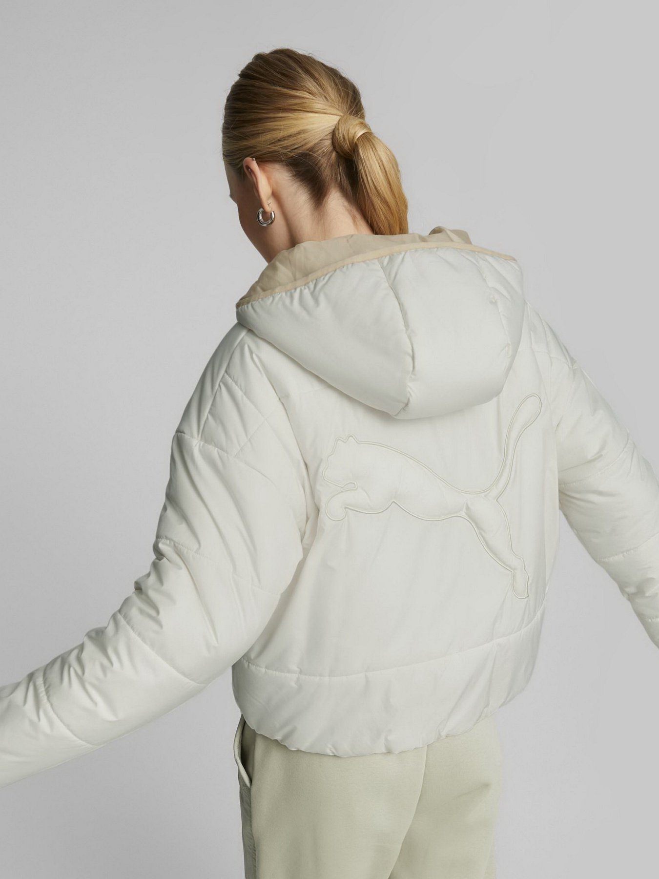 Демисезонная куртка PUMA Classics Padded модель 53557665 Фото