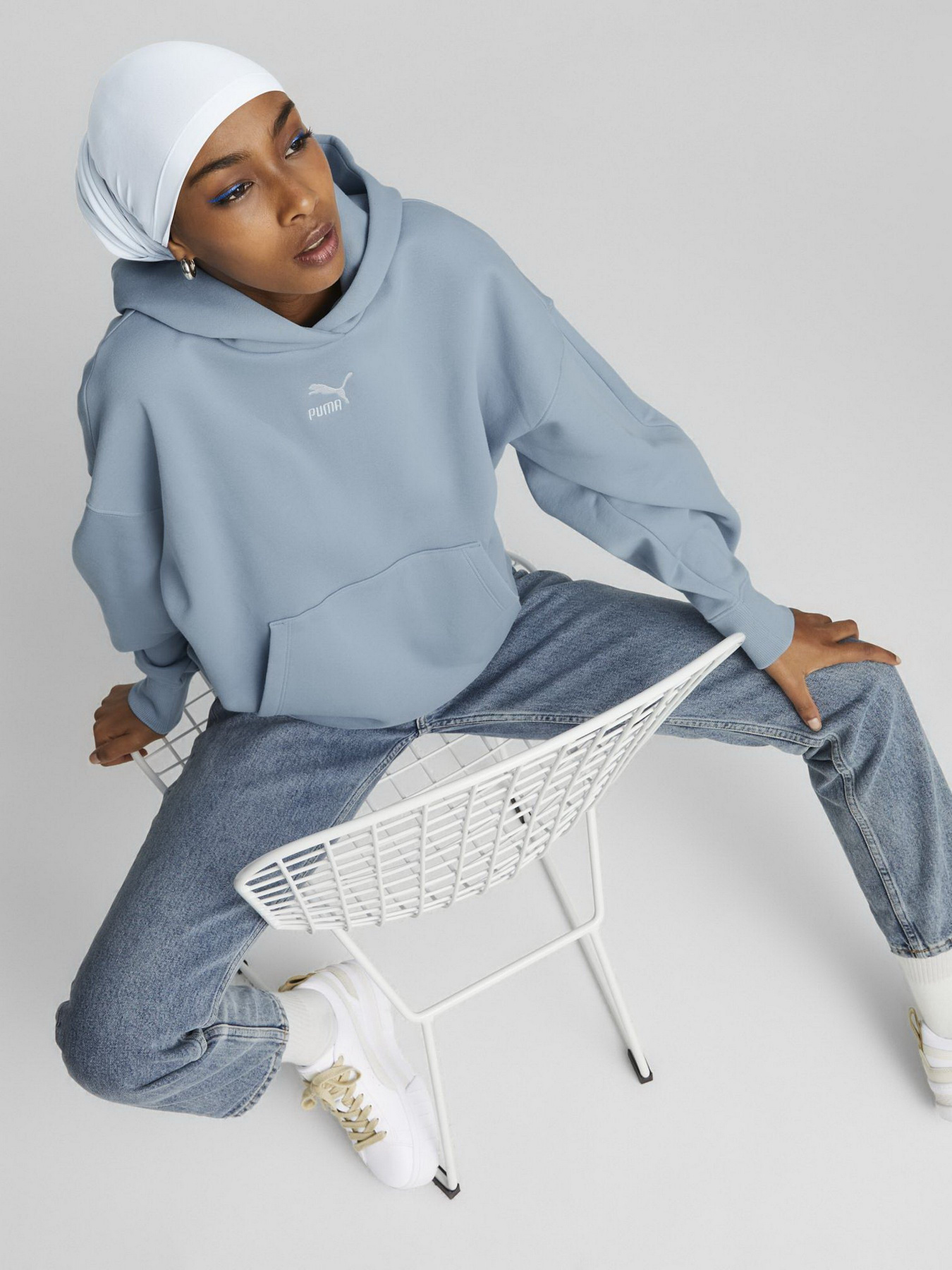 Худи PUMA Classics Oversized модель 67174979 Фото