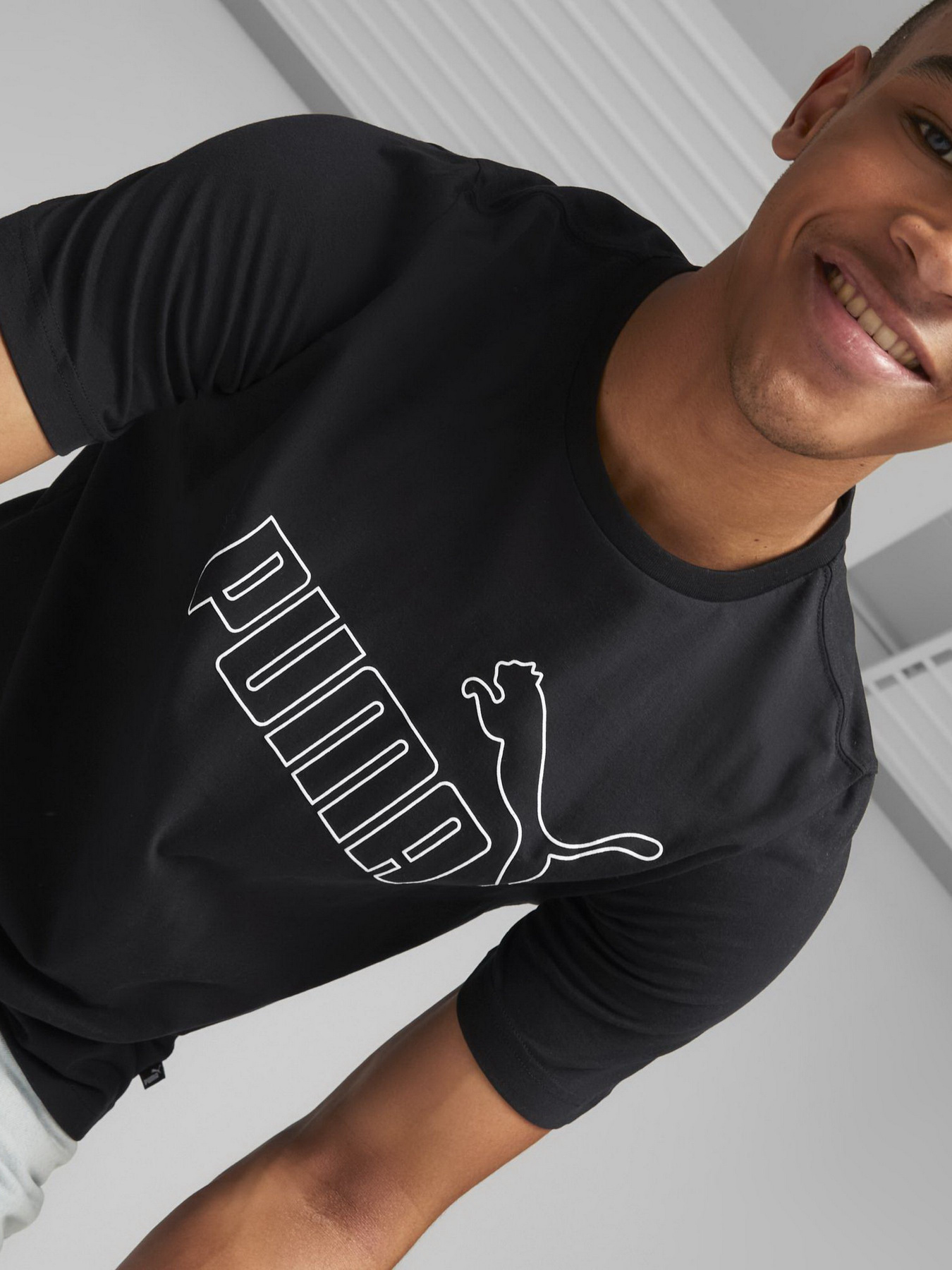 Футболка PUMA Essentials Elevated модель 84988301 Фото