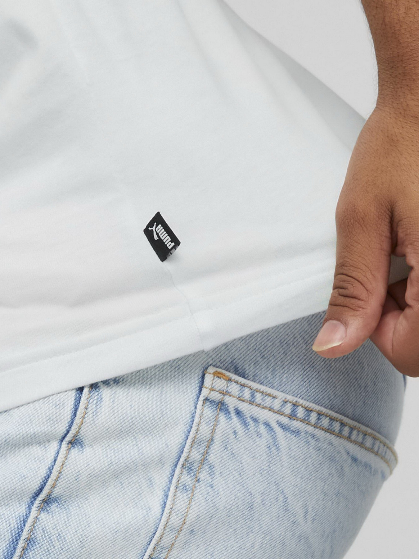 Футболка PUMA Essentials Elevated модель 84988302 Фото