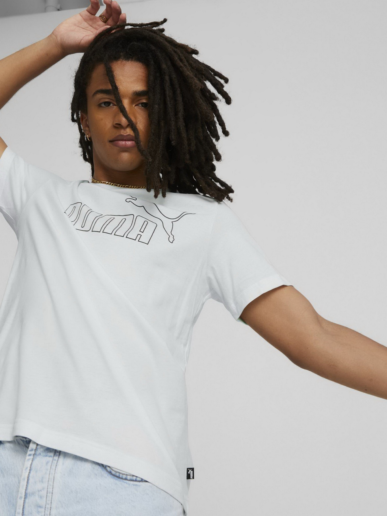 Футболка PUMA Essentials Elevated модель 84988302 Фото