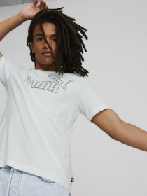 Футболка PUMA Essentials Elevated модель 84988302 Фото