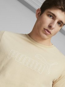 Футболка PUMA Essentials Elevated модель 84988367 Фото