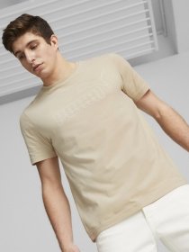 Футболка PUMA Essentials Elevated модель 84988367 Фото