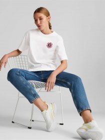 Футболка PUMA Downtown Relaxed Graphic модель 53836202 Фото