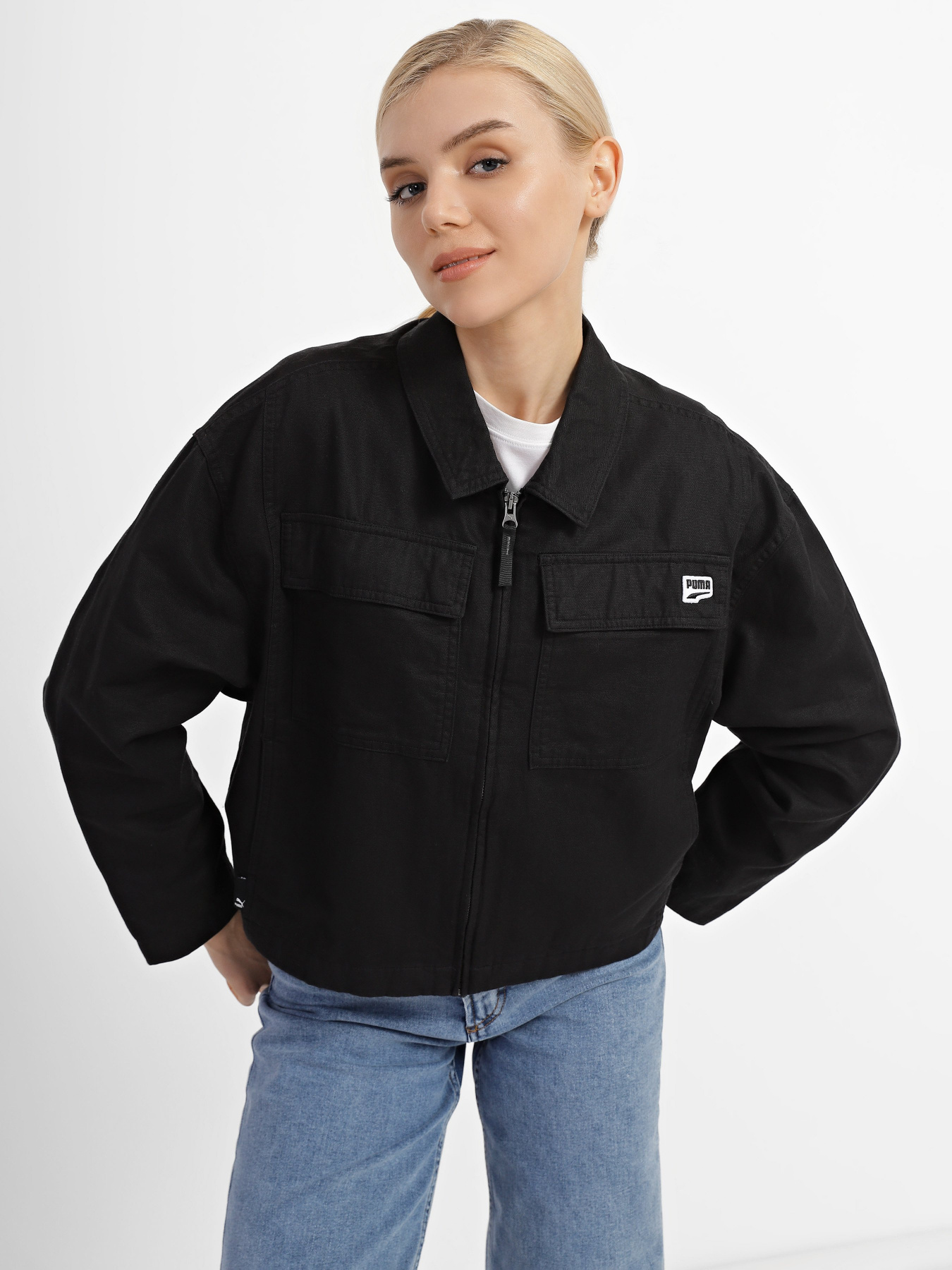 Демісезонна куртка PUMA Downtown модель 53837301 Фото