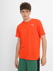 Спортивная футболка PUMA Logo Short Training модель 52153725 Фото