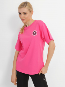 Футболка PUMA Downtown Relaxed Graphic модель 53836225 Фото