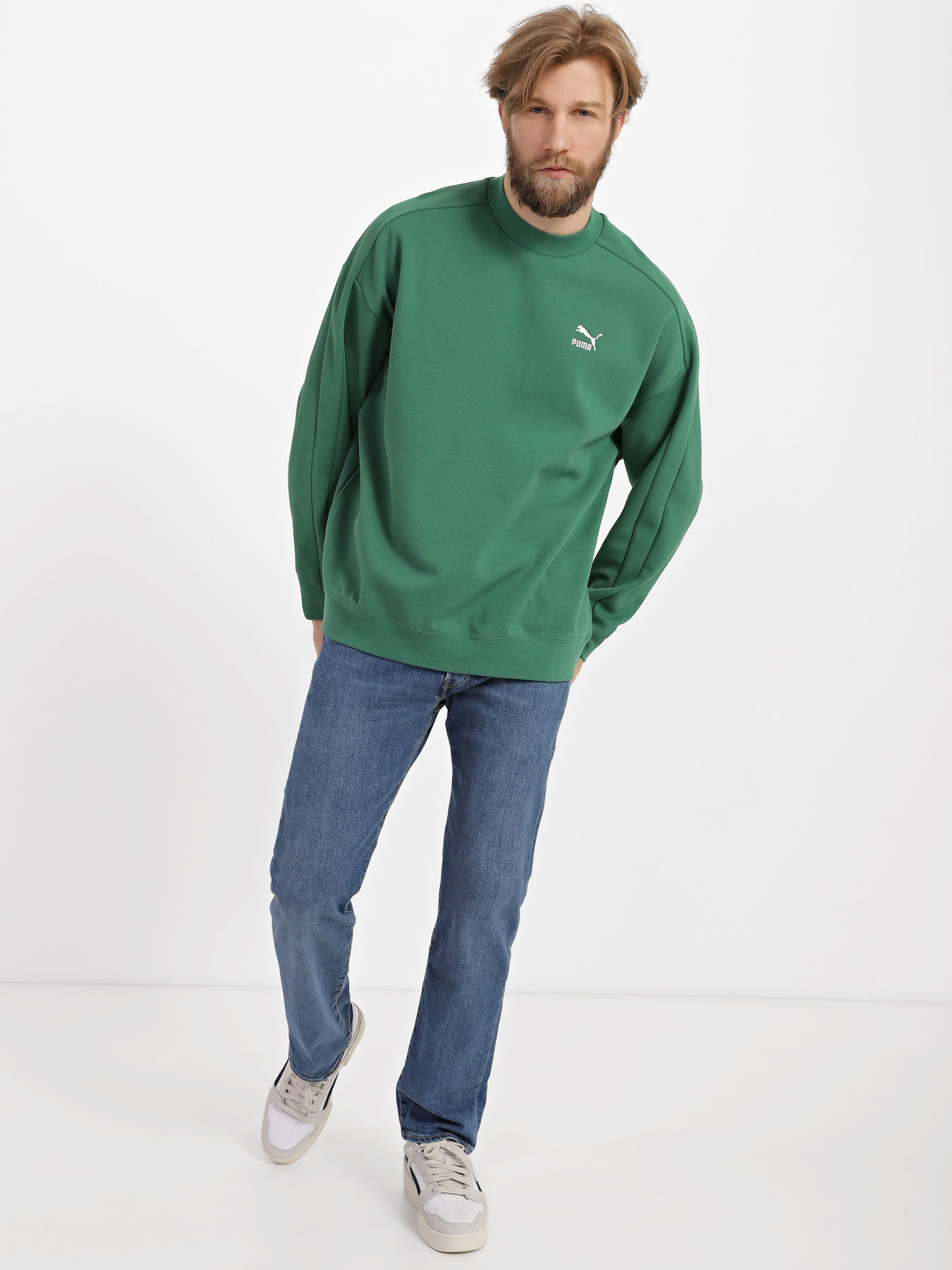 Свитшот PUMA T7 Mock Neck модель 53948337 Фото