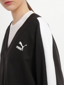 Свитшот PUMA T7 V-Neck модель 53950401 Фото