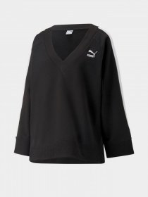 Свитшот PUMA T7 V-Neck модель 53950401 Фото