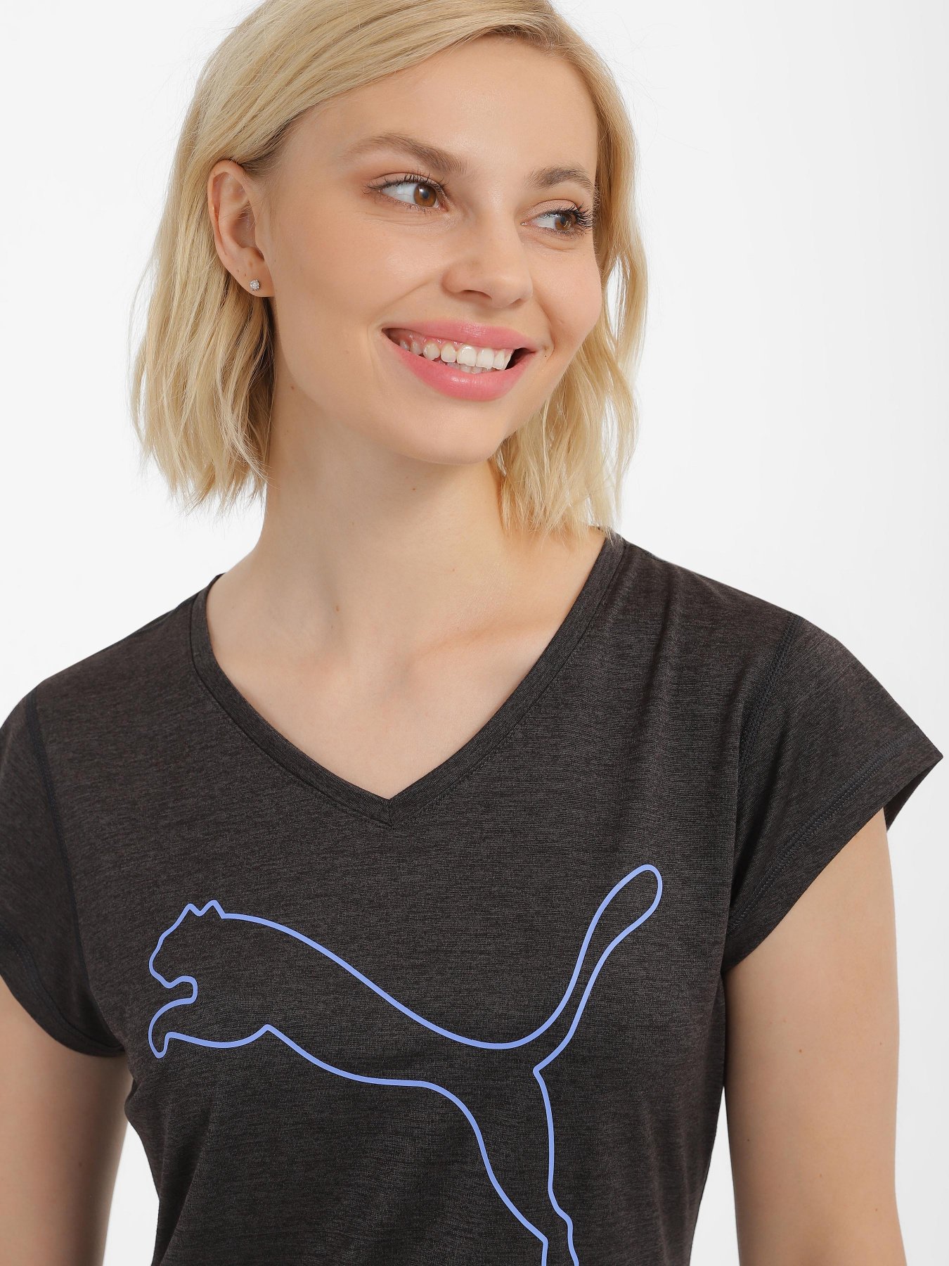 Футболка PUMA Favourite Heather Cat модель 52241856 Фото