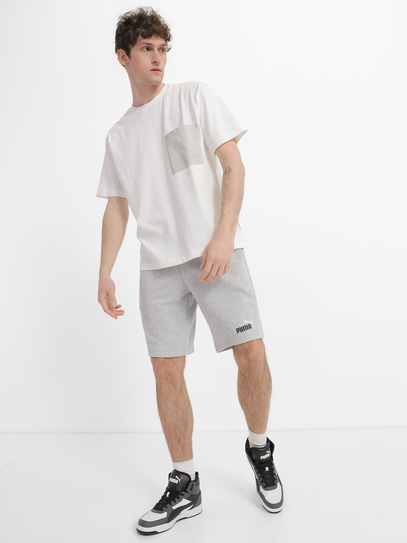 Шорты спортивные PUMA ESS+ 2 Col Shorts модель 58676604 Фото