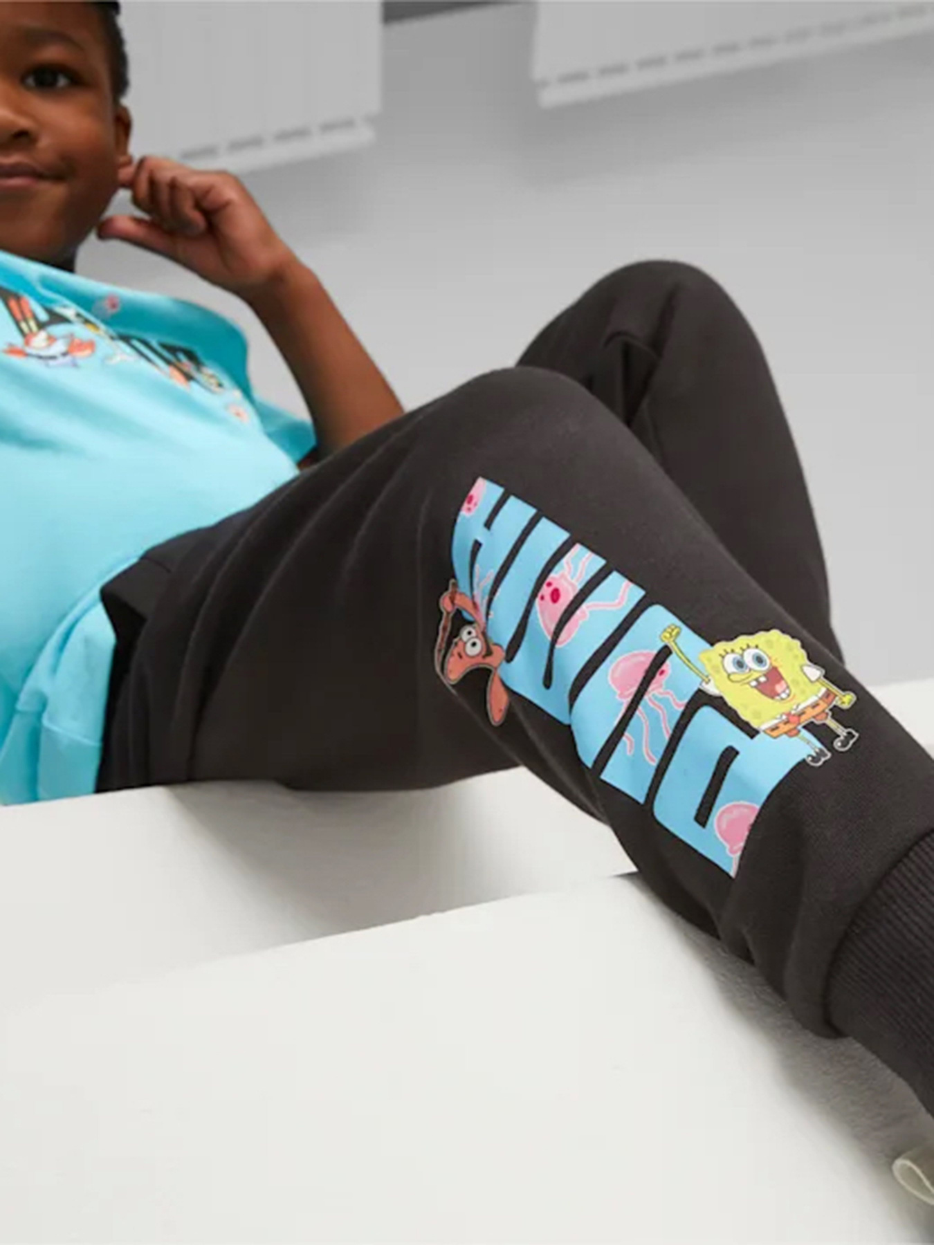 Штаны спортивные PUMA X Spongebob модель 67367601 Фото