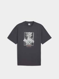 Футболка PUMA Club De Course Graphic модель 62672969 Фото