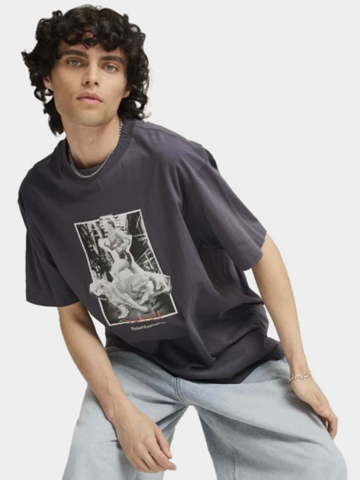 Футболка PUMA Club De Course Graphic модель 62672969 Фото