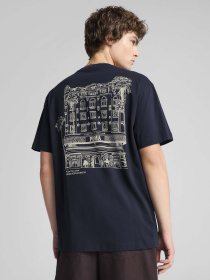 Футболка PUMA Graphics Hotel Relaxed модель 62963616 Фото