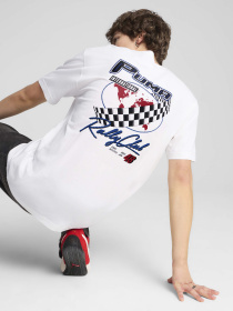 Футболка PUMA GRAPHICS MOTO RELAXED модель 62963702 Футболка PUMA GRAPHICS MOTO RELAXED модель 62963702 Фото