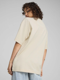 Футболка PUMA Premium Essentials Oversized Graphic модель 62966687 Фото