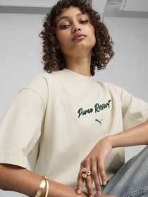 Футболка PUMA Premium Essentials Oversized Graphic модель 62966687 Фото