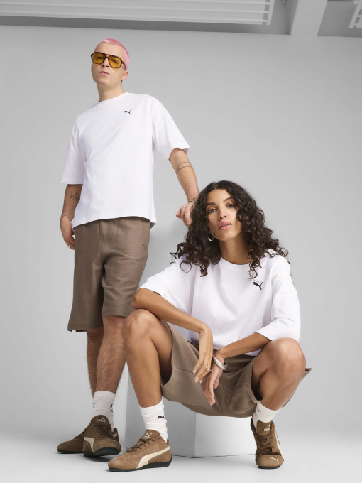 Шорты спортивные PUMA Premium Essentials Jacquard Long Line модель 62967193 Фото