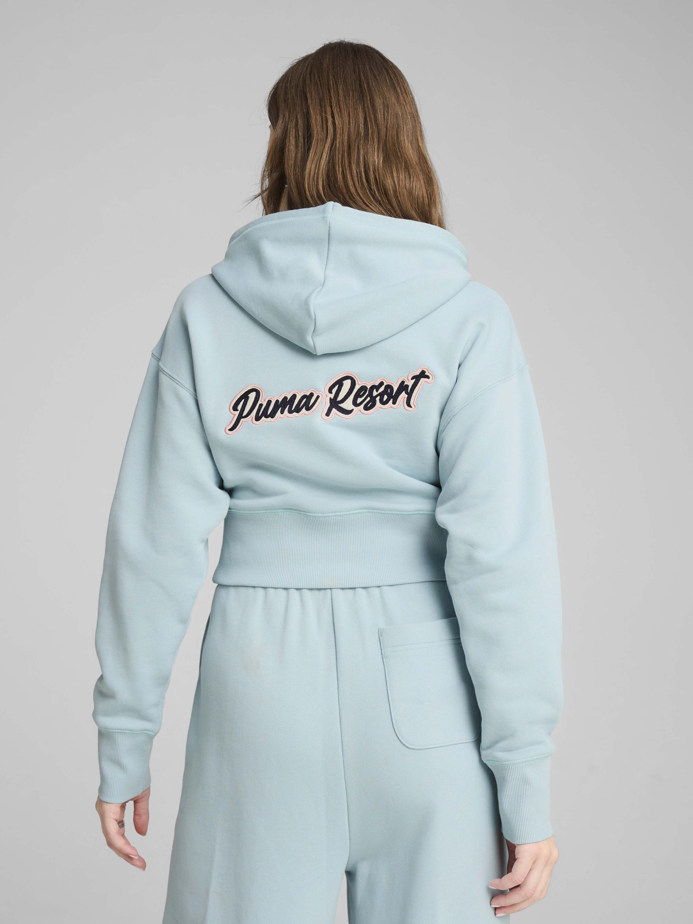 Худі PUMA PREMIUM ESSENTIALS RELAXED GRA модель 62977867 Фото