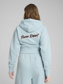 Худі PUMA PREMIUM ESSENTIALS RELAXED GRA модель 62977867 Фото