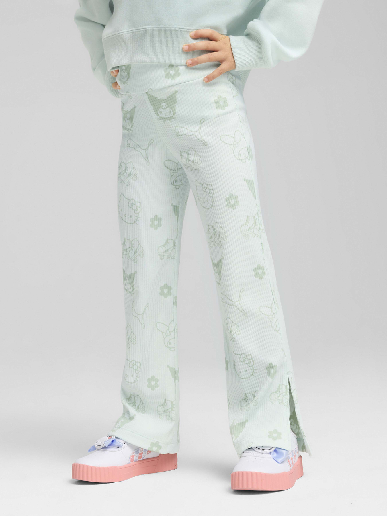 Легінси PUMA X HELLO KITTY & FRIENDS RIBBED модель 63006850 Легінси PUMA X HELLO KITTY & FRIENDS RIBBED модель 63006850 Фото