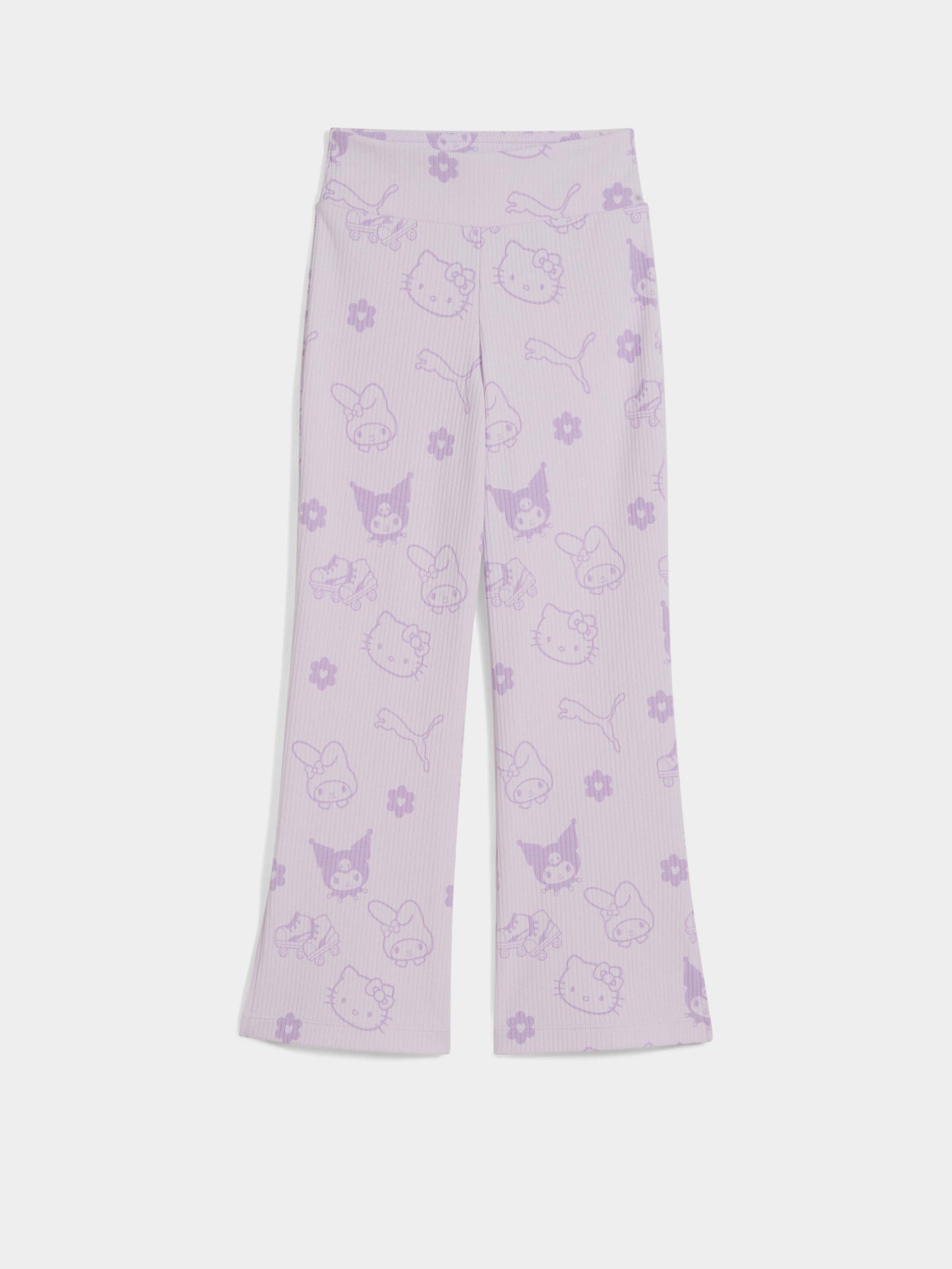 Легінси PUMA x Hello Kitty & Friends Ribbed Flared модель 63006875 Фото