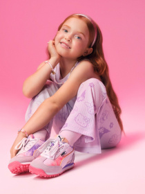 Легінси PUMA x Hello Kitty & Friends Ribbed Flared модель 63006875 Фото