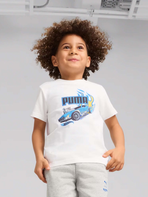 Футболка PUMA X HOT WHEELS GRAPHIC модель 63006902 Фото