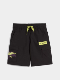 Спортивні шорти PUMA X HOT WHEELS модель 63007601 Спортивні шорти PUMA X HOT WHEELS модель 63007601 Фото