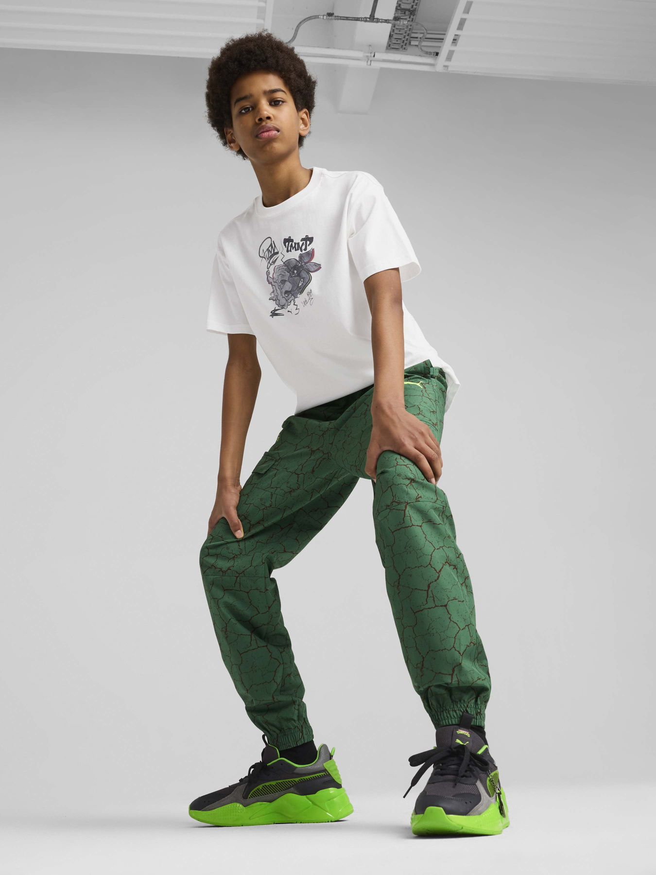 Футболка PUMA Hoops x TMNT модель 63008402 Фото