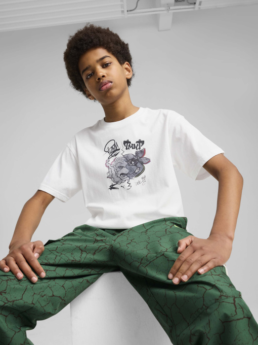 Футболка PUMA HOOPS X TMNT модель 63008402 Фото