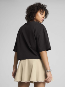 Футболка PUMA LEO LUXE модель 63233701 Фото