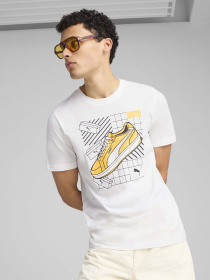 Футболка PUMA Graphics Sneaker модель 68483002 Фото