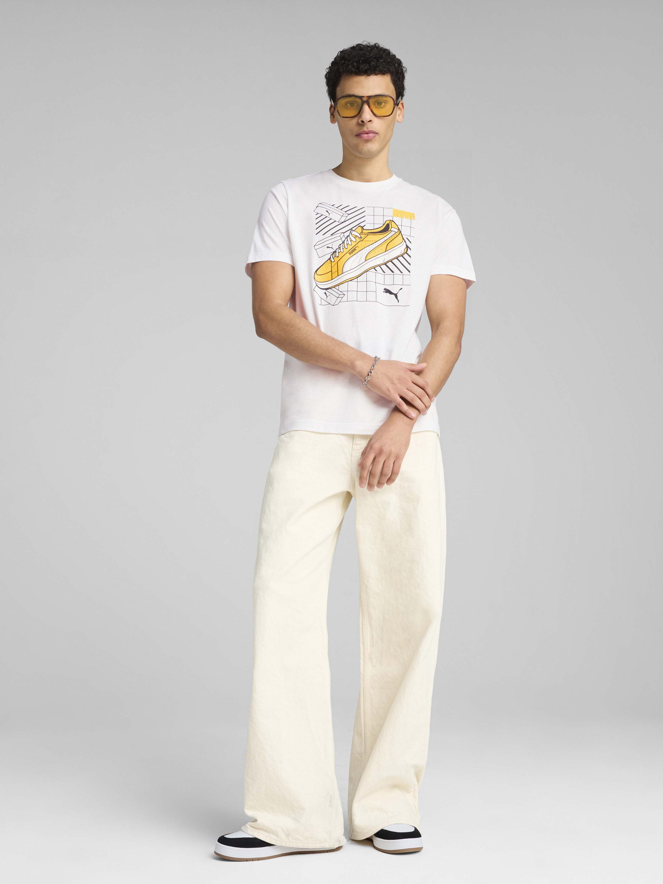 Футболка PUMA GRAPHICS SNEAKER модель 68483002 Фото