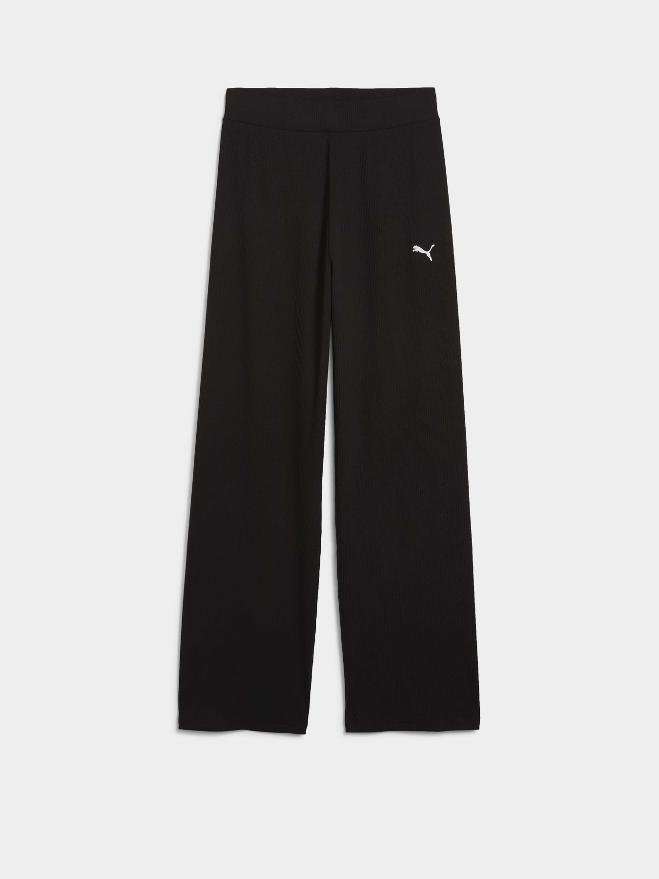 Штаны спортивные PUMA Essentials Elevated High-Waist Straight Leg Rib модель 68502501 Фото