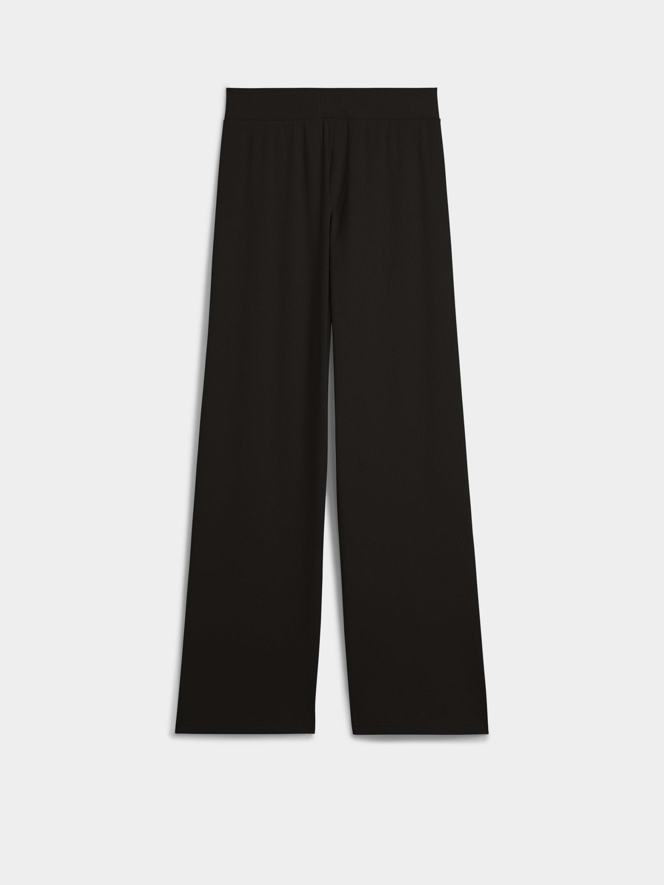 Штаны спортивные PUMA Essentials Elevated High-Waist Straight Leg Rib модель 68502501 Фото