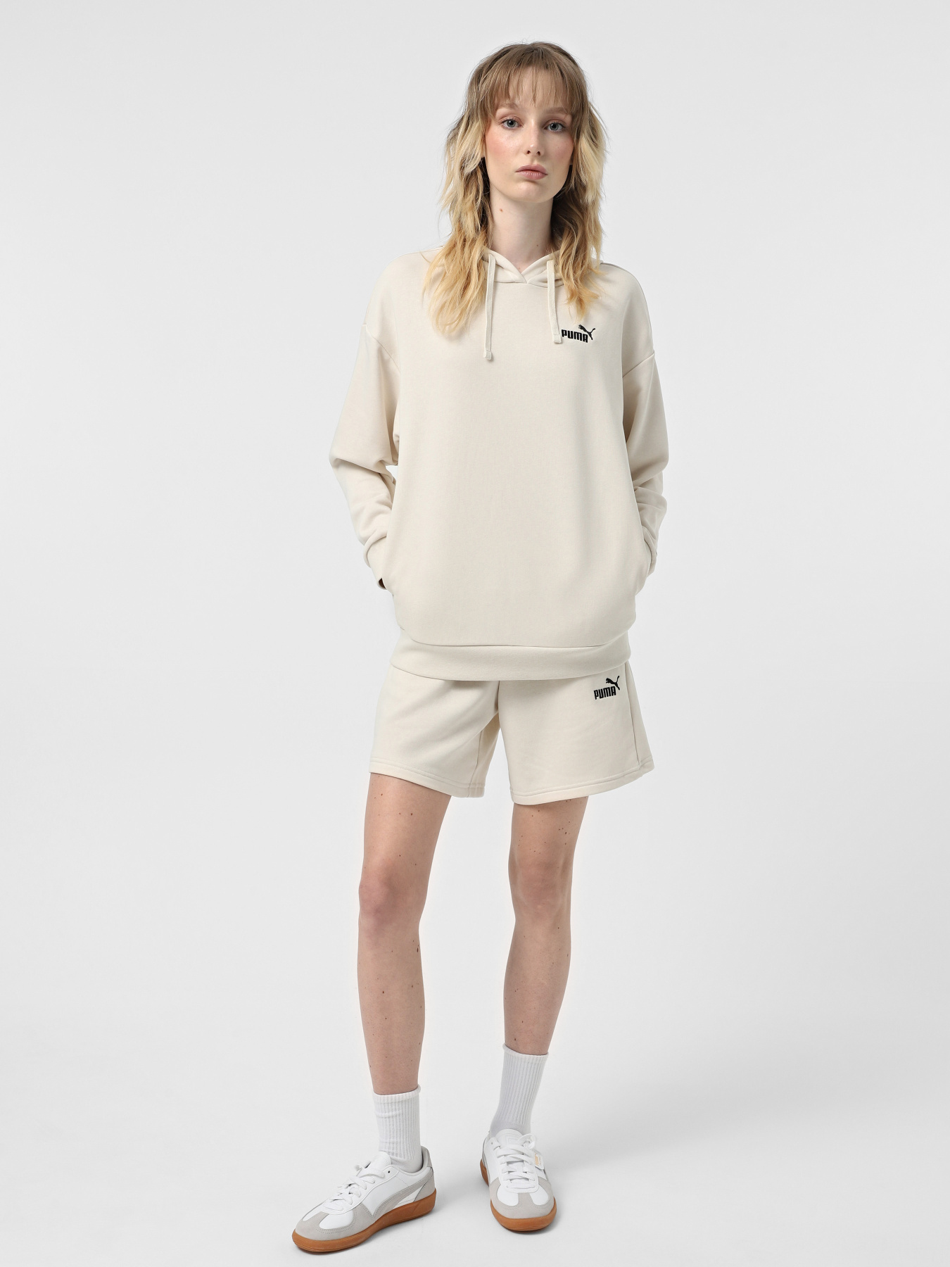 Спортивний костюм PUMA Short Hooded Relaxed 7" модель 68507687 Фото