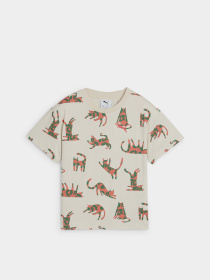 Футболка PUMA Cats Club модель 68516187 Фото