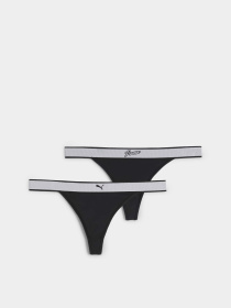 Набір трусів PUMA String Thongs 2 Pack модель 93898701 Фото