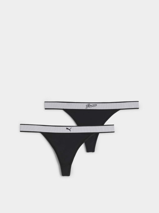 Набір трусів PUMA STRING THONGS 2 PACK модель 93898701 Фото
