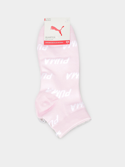 Набір шкарпеток PUMA BWT QUARTER 2 PACK модель 93858604 Фото