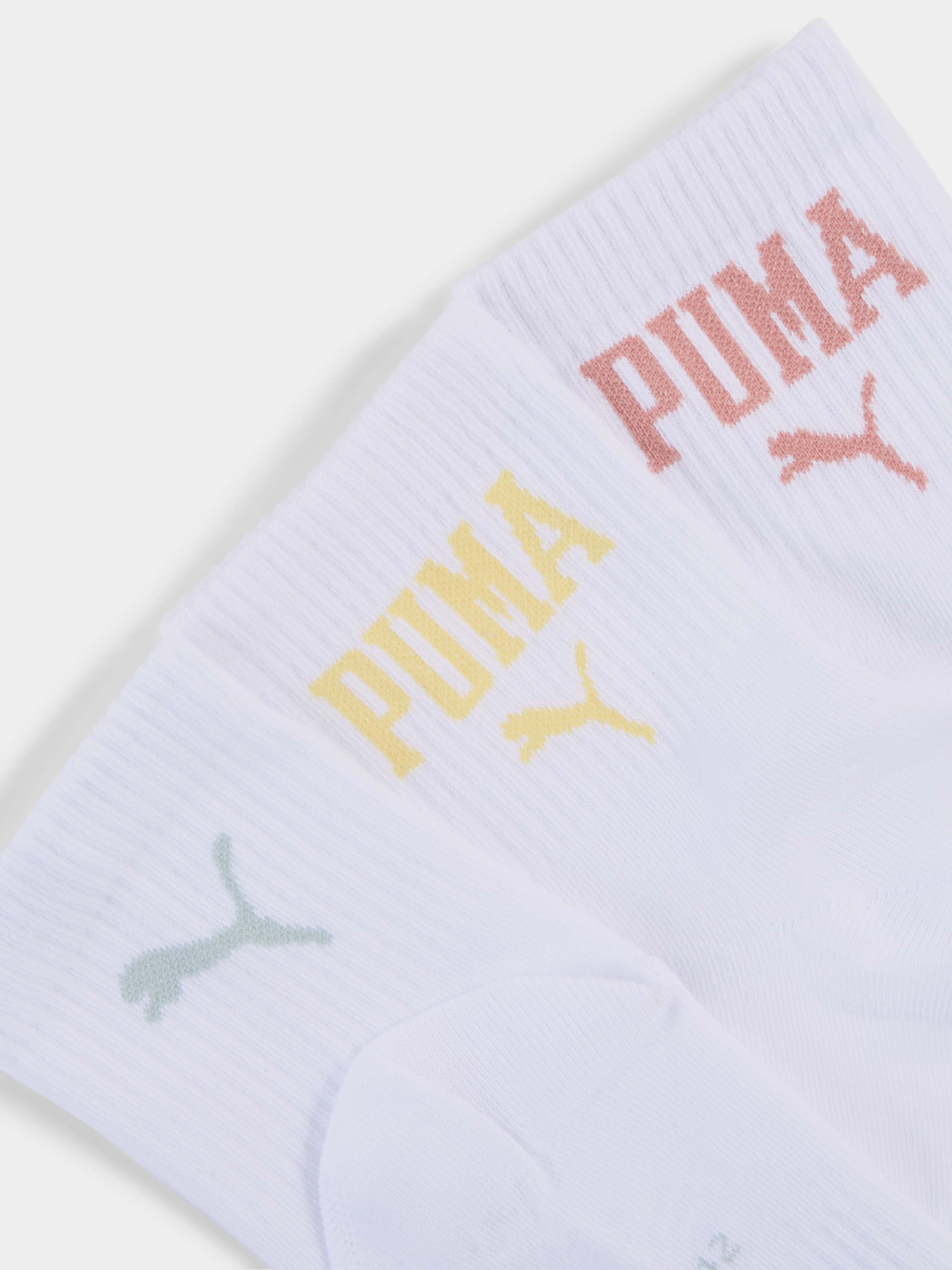 Набір шкарпеток PUMA LOGO SHORT CREW 3 PACK модель 93863503 Фото
